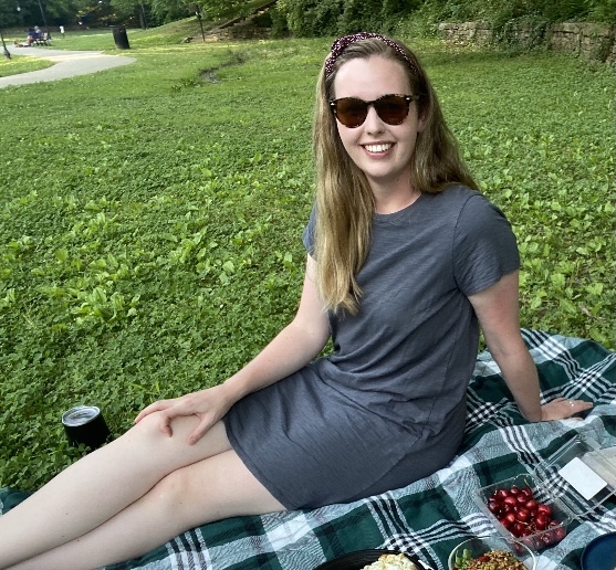 Georgia at a picnic