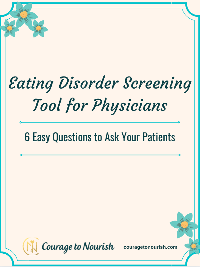 eating disorder screening tool for physicians